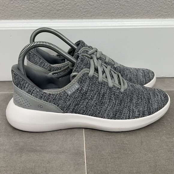 Kizik Other - Kizik Madrid Eco Knit Mens 6.5/Womens 8 Gray Hands Free Comfort Sneaker Shoes
